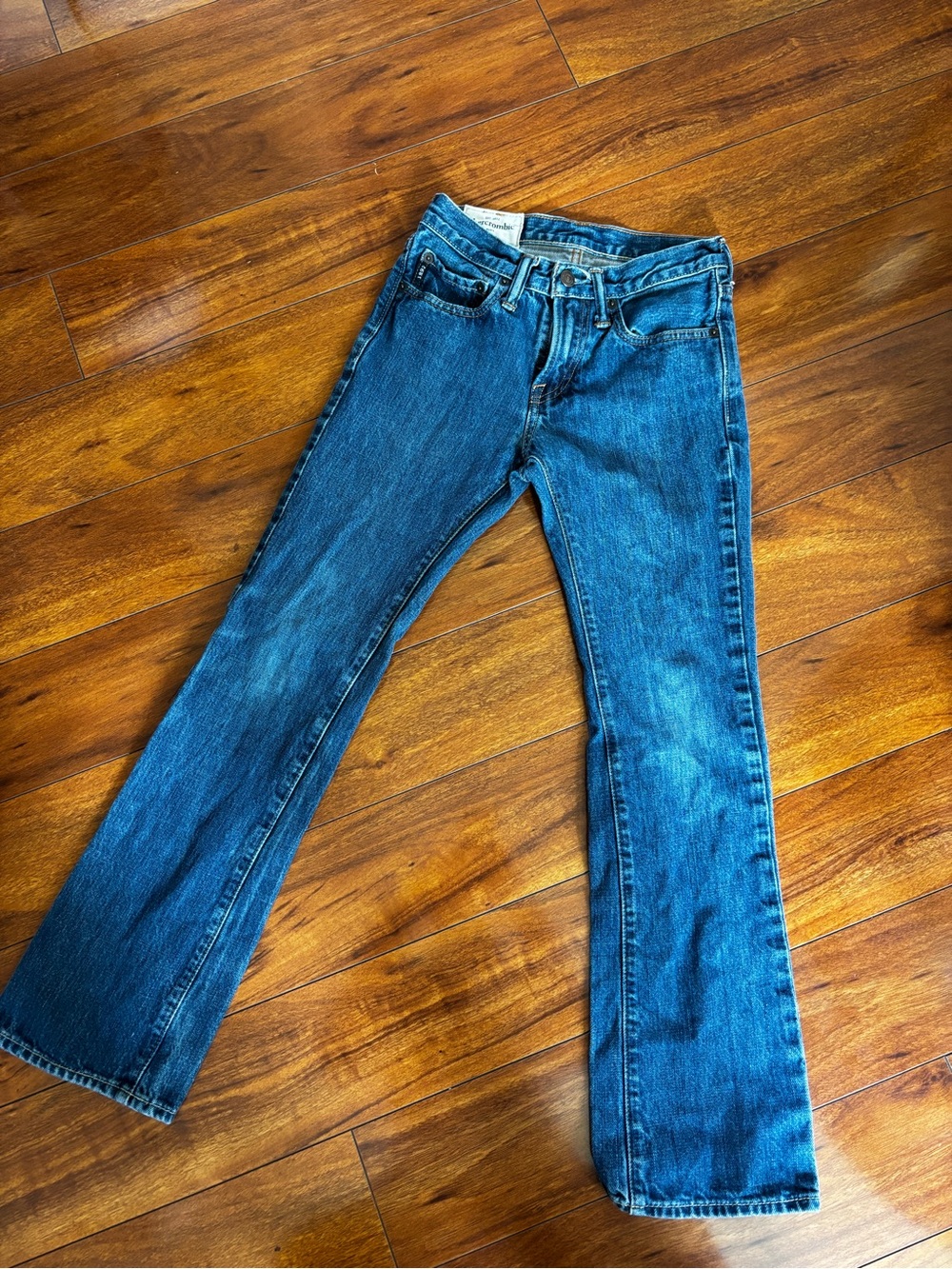 Abercrombie & Fitch Women's Blue Flare Jeans